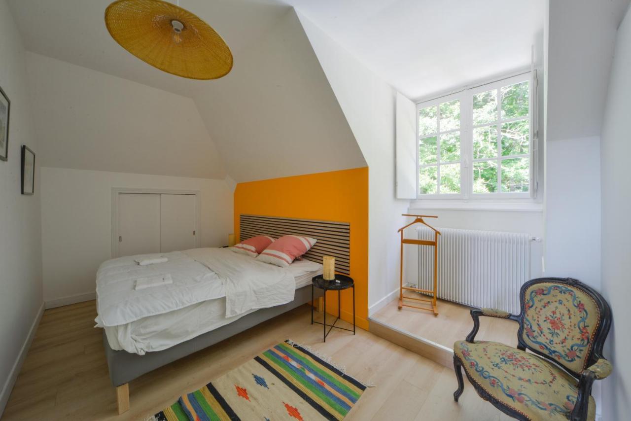La Genetiere - Grande Maison Avec Etang En Sologne Mery-es-Bois Eksteriør bilde